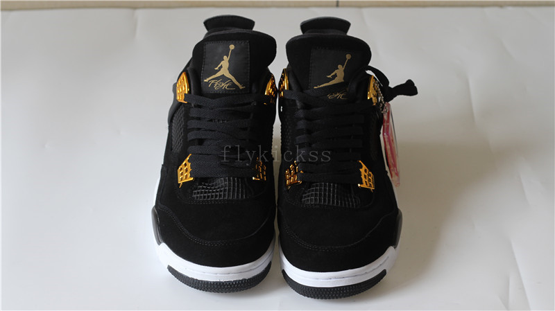 Air Jordan 4 Retro Royalty Black Suede